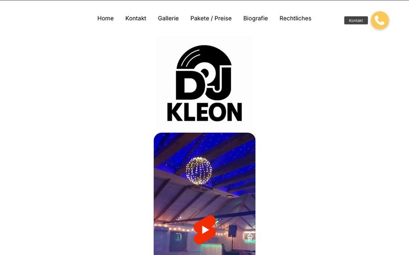 Webseite KLEON