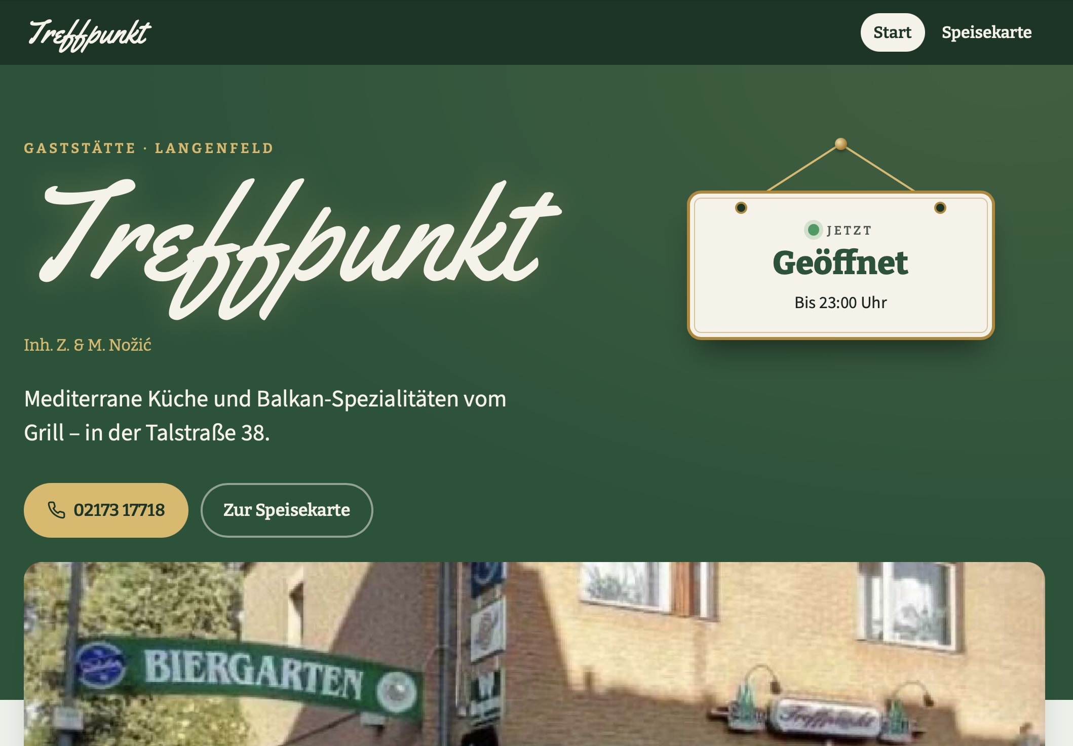 Sitio web Treffpunkt Langenfeld
